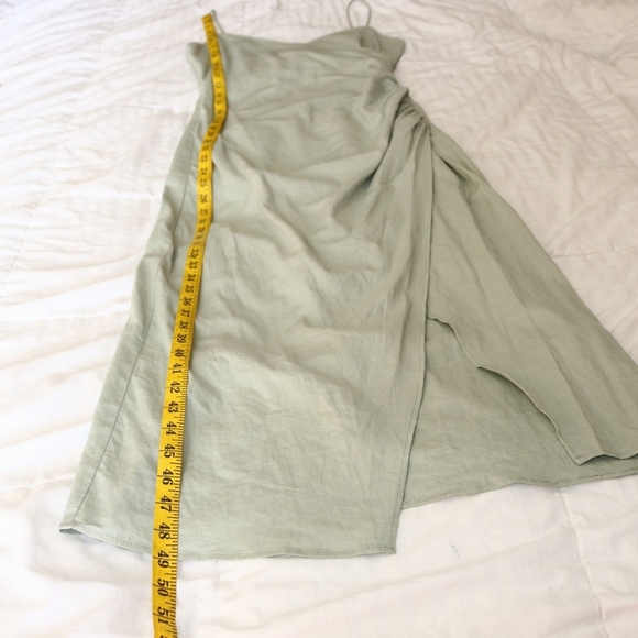 Beautiful Zara Midi dress in Sage Green, Perfect Spring Dress, Small - Picture 6 of 8